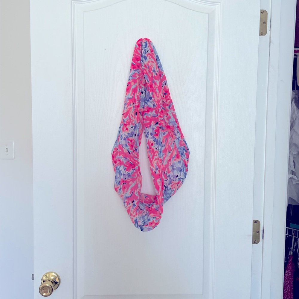 Lilly Pulitzer infinity scarf